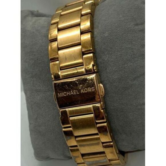 Michael Kors MK5263 Women's Watch Chronograph Rose Gold 39mm Quartz Mineral D518 - Picture 4 of 9